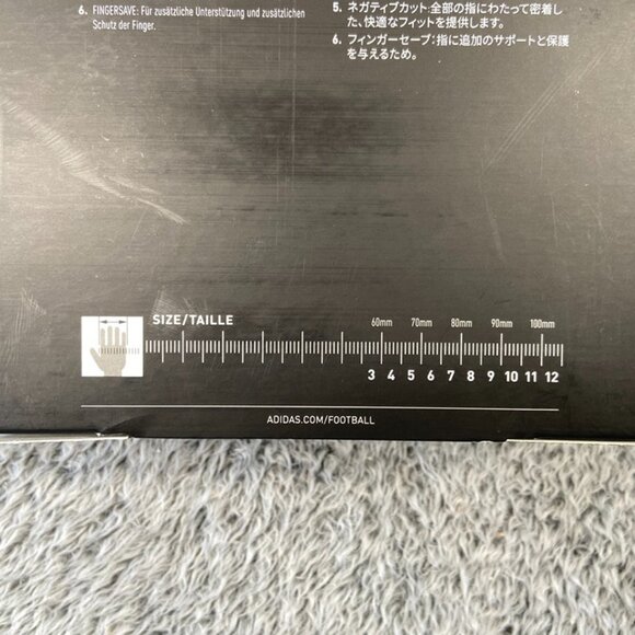 Adidas Predator GL Pro Fingersave PROMO Goalkeeper Gloves Size 9 Adult IQ4019 - Picture 4 of 5